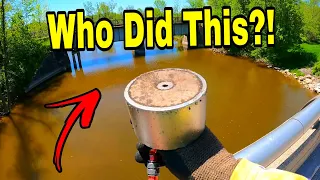 Whoever Did This Needs To Be ARRESTED!!! (Magnet Fishing)