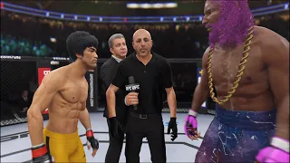 Bruce Lee vs. King Jupiter - EA Sports UFC 4 - Crazy UFC 👊🤪