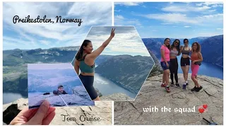 PREIKESTOLEN | PULPIT ROCK | NORWAY #missionimossible #mngabeshie #hiking #mountains #norway