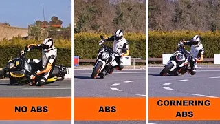 KTM - ABS and Cornering ABS Explained | Motorcycle Stability Control