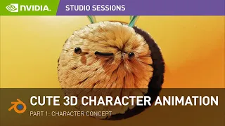 Blender Tutorial: Create a Cute 3D Character Animation Part 1: Character Concept w/ Tadej Blažič