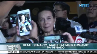 Push for return of death penalty to face difficulty in Senate