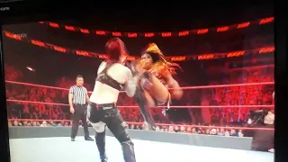 bayley Sasha Banks Ember Moon and the riott Squad December 31 2018 raw