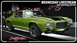 2024 SCOTTSDALE WEDNESDAY LIVESTREAM - Wednesday, January 24  - BARRETT-JACKSON 2024 AUCTION