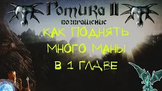 КАК ПОДНЯТЬ Свыше 270 МАНЫ в 1 Главе БЕЗ LP, ВСЕ БОНУСЫ | Готика 2 В2+АБ