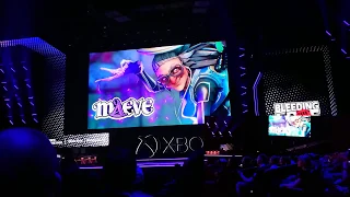 E3 2019: Crowd Reaction to Bleeding Edge Reveal Trailer | Xbox Briefing