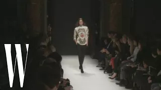 Balmain Fall 2012 - runway fashion show - W Magazine