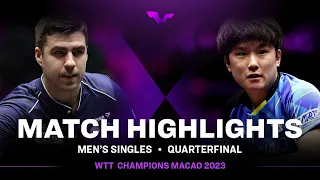 Darko Jorgic vs Tomokazu Harimoto | MS QF | WTT Champions Macao 2023