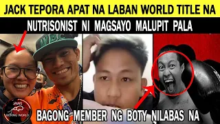 Magsayo Nutrisionist Malupit Pala, Jack Tepora Apat Na Laban World Title Na, Bagong Member Sa BOTY