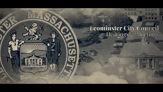 Leominster City Council Meeting 3/11/2024