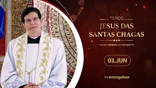 Terço e 2º dia da Novena de Jesus das Santas Chagas | 03/06/24