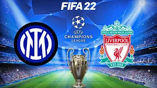 FIFA 22 | Inter Milan vs Liverpool - UEFA Champions League 2021/22 - Full Match & Gameplay