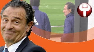 El vídeo del plantón de los jugadores a Prandelli