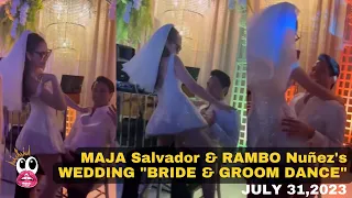 FULL VIDEO: MAJA SALVADOR & RAMBO NUNEZ Wedding reception & after party "bride lap dance"