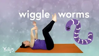 Wiggle Worms (Shake Out) | Kids Yoga, Music and Mindfulness with Yo Re Mi