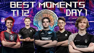 Best Moments of Ti12 Day 1 -  Dota 2 The International 2023