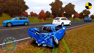 GTA 4 Crash Testing Real Car Mods Ep.392