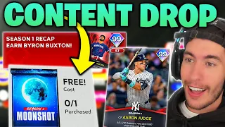 Season 1 Recap Program is CRAZY! Free Moonshot Pack! 99 Aaron Judge and MORE!