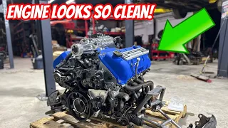 Pulling the Blown up Engine out of my Terminator Cobra