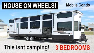 HOUSE ON WHEELS! Check out this 1, 2, or possibly a 3 bedroom Style Park Model! TOO BIG?