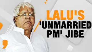 Lalu's Wife Jibe at PM | Lalu Yadav Says We Don't Need PMs Without a Wife | News9
