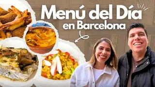 ¿Se COME BIEN en ESPAÑA? Lo comprobamos con un MENÚ del DÍA | Vlog