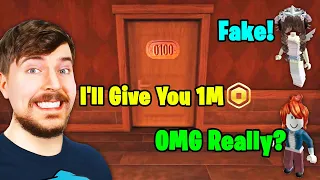 MrBeast gave me 1M Robux🤩 TEXT TO SPECCH