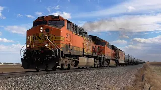 Trains on the northern Front Range