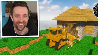 Ich Fahre Baumaschinen im Realistischen Minecraft! (Teardown)