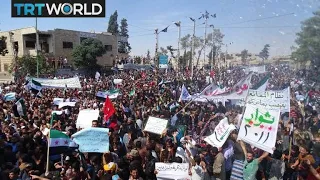 The War in Syria: Thousands rally in Idlib against offensive