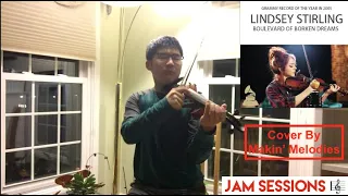 Boulevard of Broken Dreams - Green Day, arr. Lindsey Stirling | Jam Sessions Cover (Electric Violin)