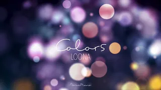 LOONA (이달의 소녀) - Colors (색깔) Piano Cover