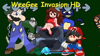 WeeGee Invasion HD Full Week - Friday Night Funkin' Mod