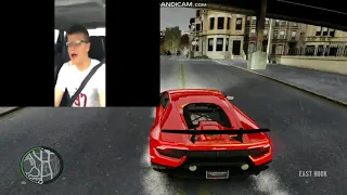 Single Singing Man Car Crash - GTA 4 Version