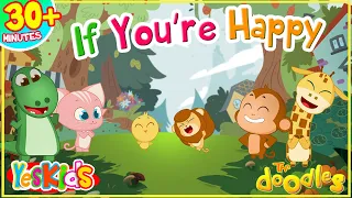If You're Happy + 30 Min. of Simple Kids Songs & Nursery Rhymes | YesKids