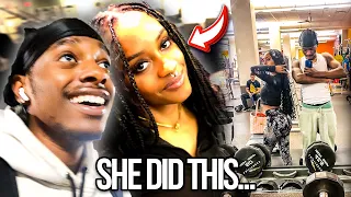 I TOOK MY CRUSH TO THE GYM & SHE SAID THIS... *I GOT RIGHT*