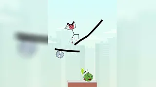 Mr Bounce | Funny Stickman  Puzzle Game | All Levels 35-45 Gameplay Walk through