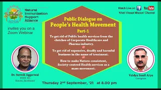 Public Dialogue on PUBLIC HEALTH MOVEMENT Part-1