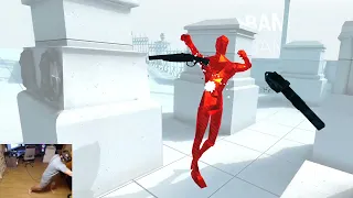 SuperHot VR Speedrun - Graveyard (8.90)