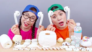 Món tráng miệng trắng Mukbang DONA Việt Nam