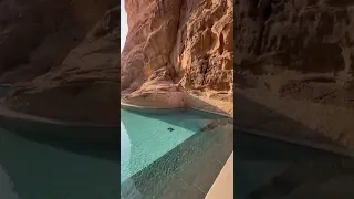 AMAIZING 😳😲😲💥THE BANYAN TREE AL-ULA.  SWIMMING POOL ON THE MOUNTAINS. ⛰