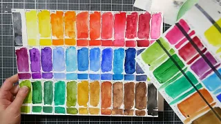 Paul Rubens Qiaomei vs Meilaing "Pretty Excellent Tube Watercolor Showdown!