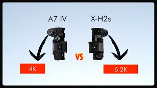 Fujifilm XH2s vs Sony a7iv // Specs comparison that will help you buy the right one.