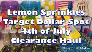 TARGET Dollar Spot Bullseye Playground Fourth of July Summer CLEARANCE HAUL