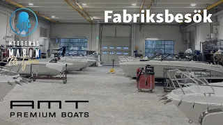 Myggenäs marin besöker AMT Premium boats i Finland! 💙