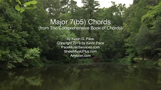 Major 7(b5) chords: from The Comprehensive Book of Chords