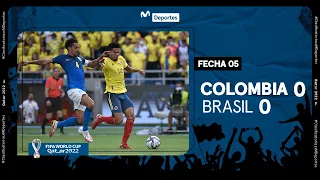 COLOMBIA vs. BRASIL [0-0]: Resumen del partido | FECHA 5 | ELIMINATORIAS QATAR 2022 ⚽