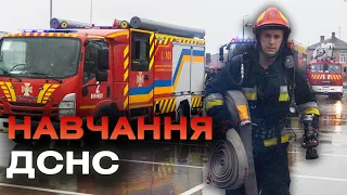 «Палав» один із найбільших гіпермаркетів області: бійці ДСНС провели навчально-тренувальні збори