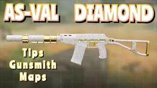 How to get the AS-VAL DIAMOND faster 💎 Tips, Gunsmith, Maps | COD: Mobile™