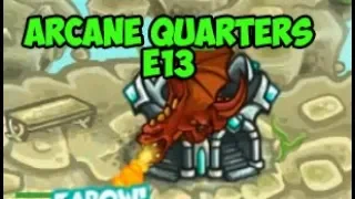 Kingdom Rush Origins E13- Arcane Quarters - Veteran 3 Stars (Steam)